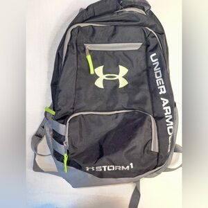 Under Armour Black and Gray Backpack